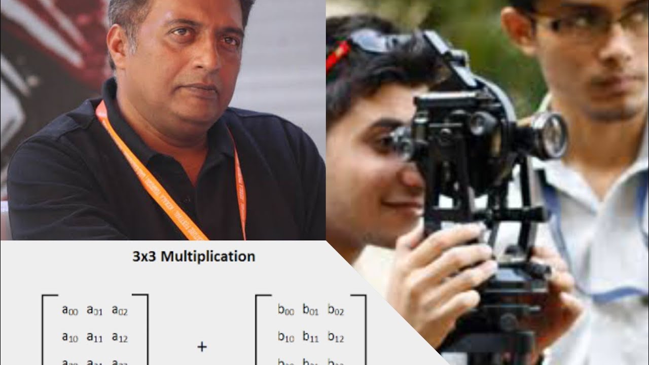 tamil actor Prakash Raj helps engineers to find Eigen values just 5 minutes to finish any 16 mark