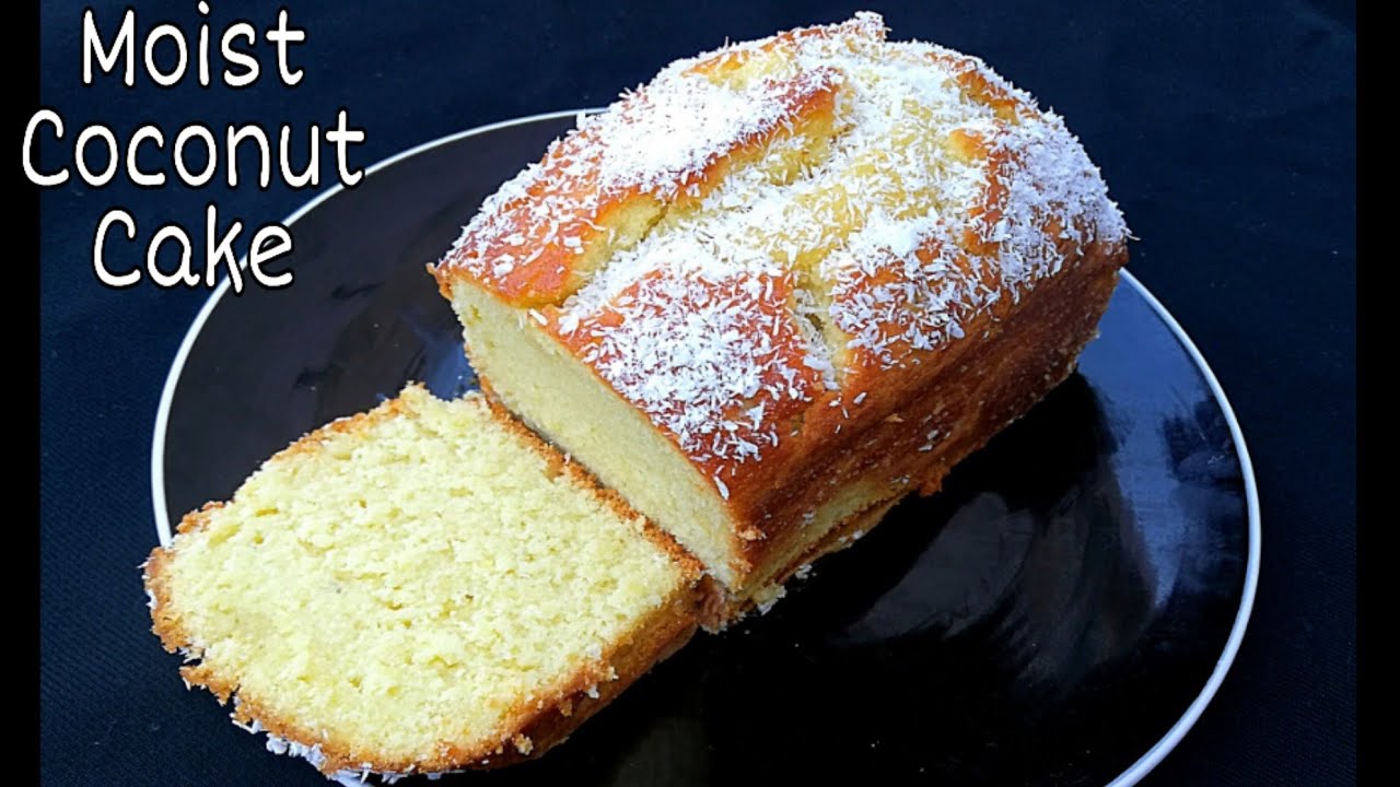 Coconut Cake Recipe Without OvenSimple Easy and Quick to MakeSoft