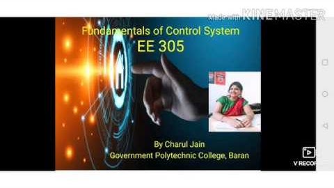 EE 305 Introduction to Control System  Unit 1Charul Jain GPC Baran
