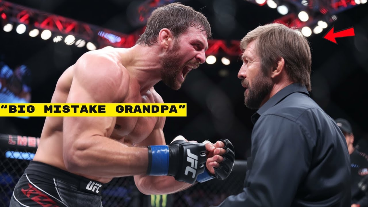 UFC Champion, Full of Arrogance, Calls Out Chuck Norris — “I’ll Knock You Out, Grandpa”