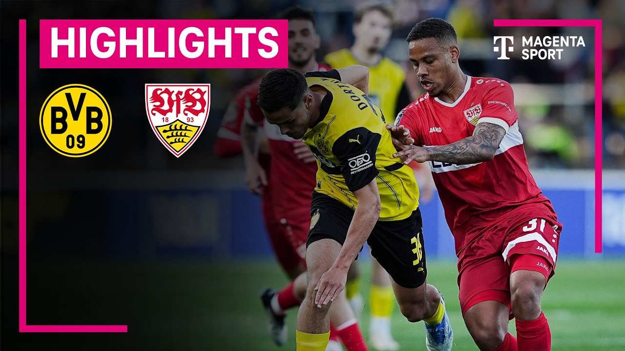 Borussia Dortmund II - VfB Stuttgart II | Highlights 3. Liga | MAGENTA SPORT