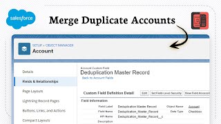 How to merge accounts in Salesforce (CRM Management)