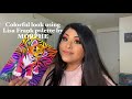 Colorful look using the Lisa Frank palette by MORPHE