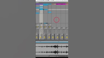 Stopping clips in Ableton’s session window