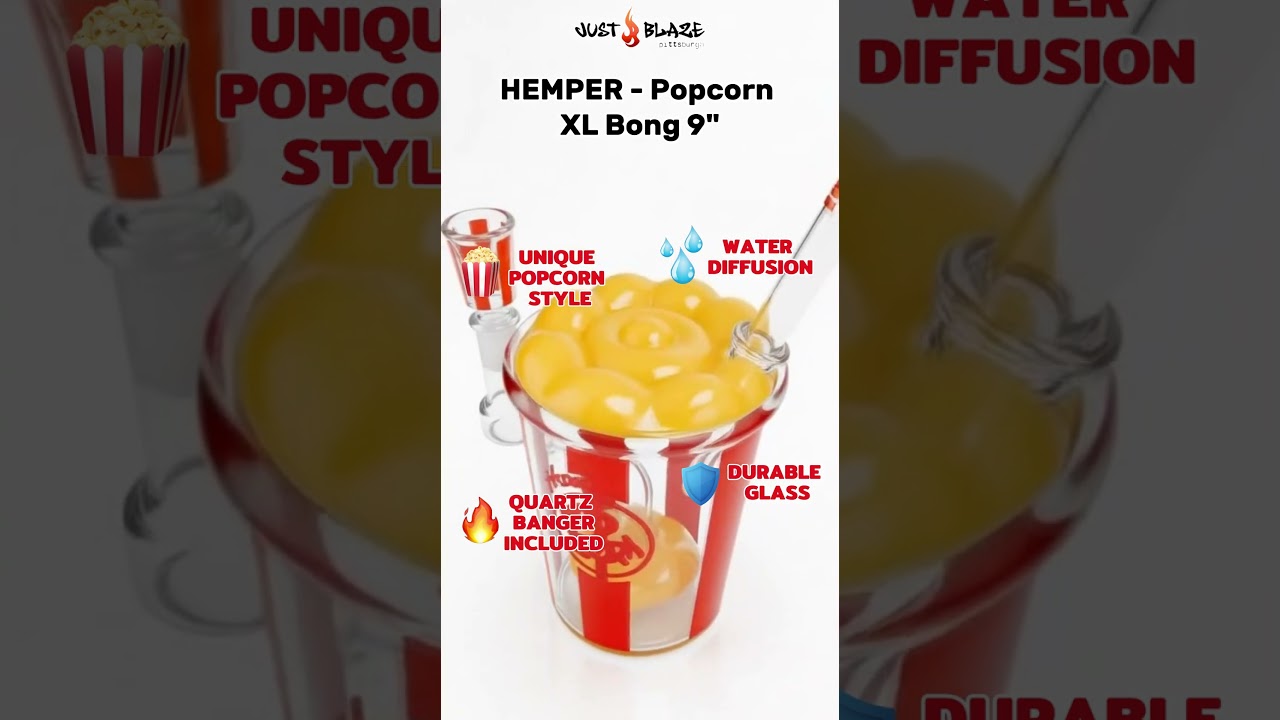 HEMPER   Popcorn XL Bong 9 | Only on 