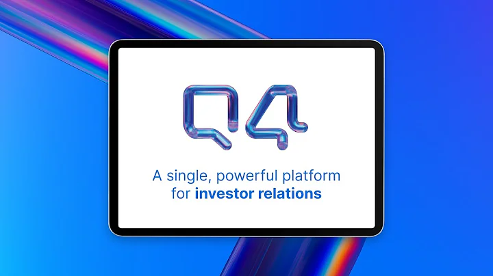 The Q4 Platform = a single, powerful platform for investor relations