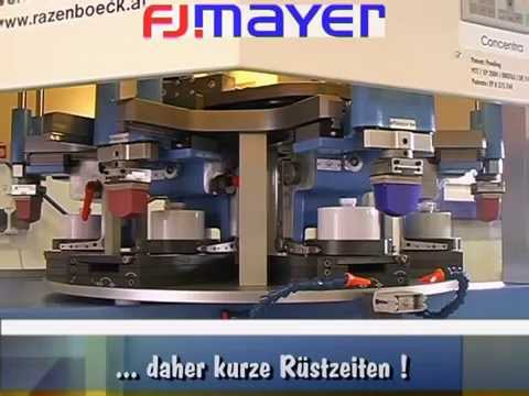TAMPOPRINT Concentra 90-6, 6-Farben Tampondruckmaschine - YouTube