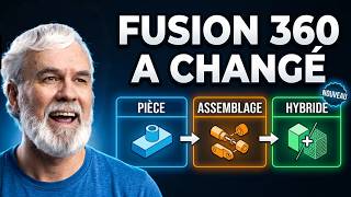Pourquoi Autodesk Fusion a changé sa méthode de design ?