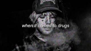 Video thumbnail of "Lil Peep - Dying (Without Feature, Lyrics)"