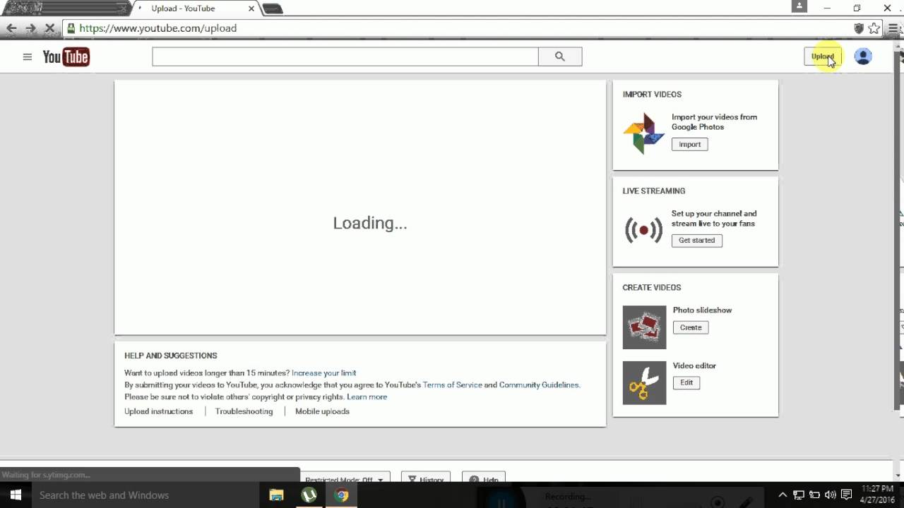 how to create a youtube channel bangla tutorial 2016