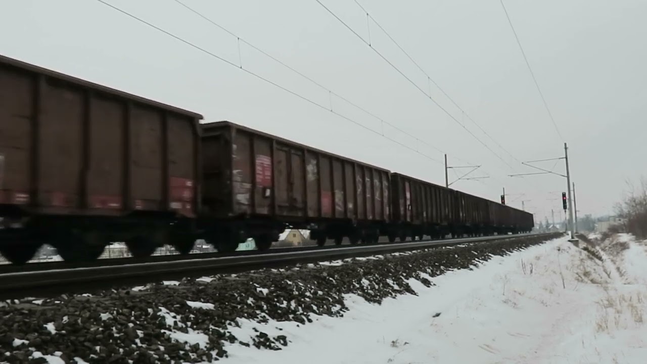 Nákladná a osobná doprava v Ilave. Zima 2026