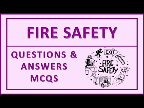 Fire Safety Questions Answers MCQS BEINGHSE