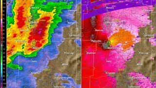 Doppler Radar - Adairsville Georgia EF-3 Tornado - Janurary 30, 2013 - Overview