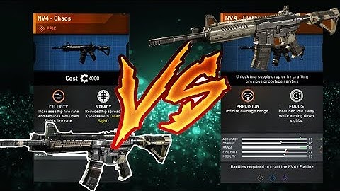 WHICH EPIC VARIANT NV4 FLATLINE VS NV4 CHAOS IS BETTER? - INFINITE WARFARE