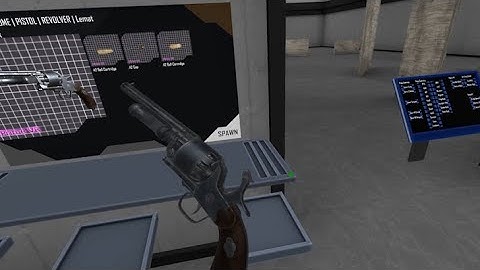 Trying out my new LeMat Cap & Ball Revolver Mod - H3VR