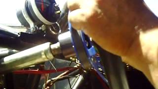 How the Rear steering works in a monster truck?