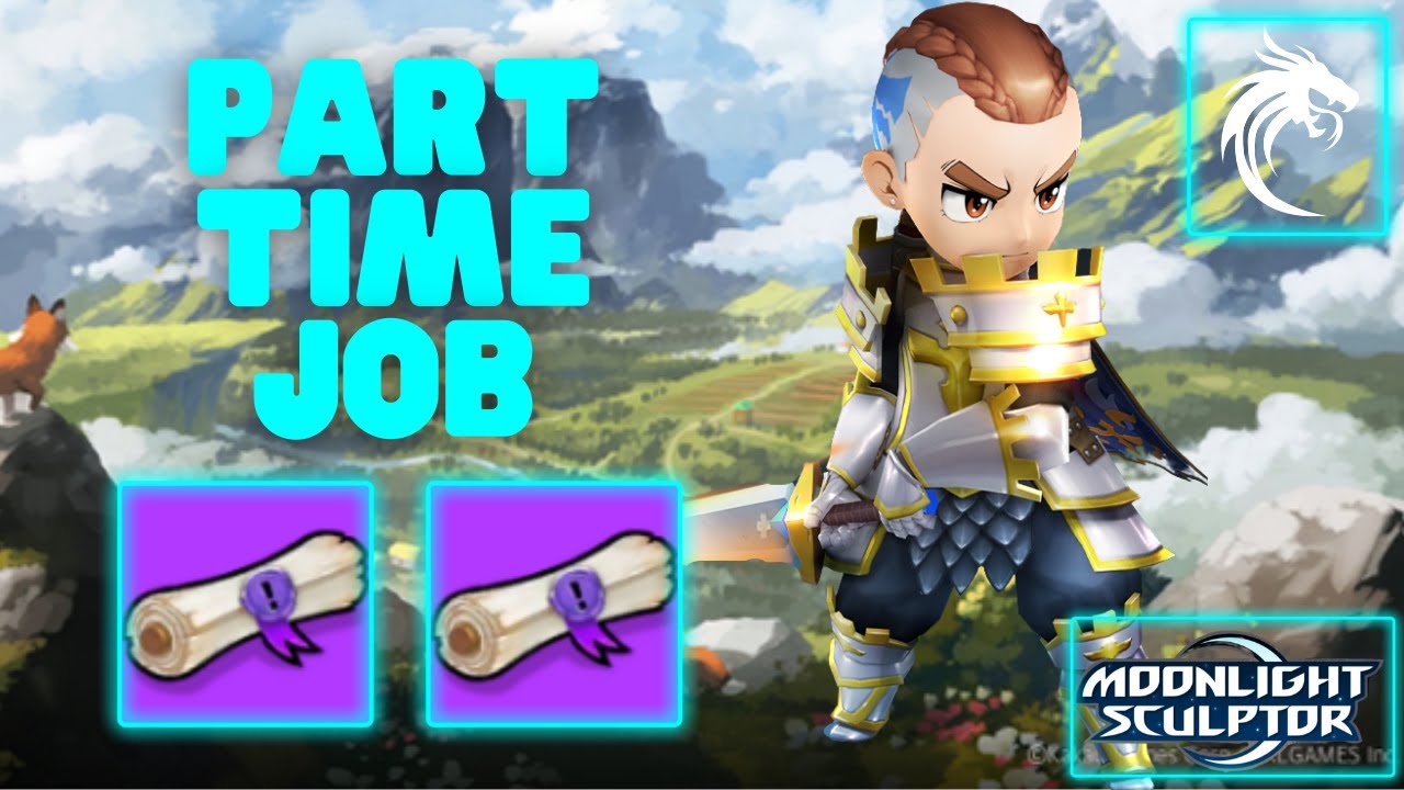Part Time Job Hidden Quest! Moonlight Sculptor MMO!