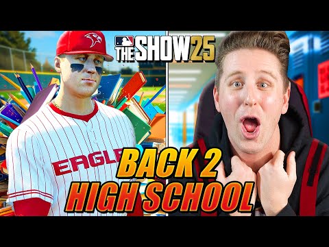 My First High School Game Ever In Mlb The Show 25!