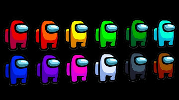 Full Option Among Us Marble Race in Algodoo