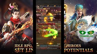 Rise of Heroes: Three Kingdoms (Official) (Android APK) - Idle RPG Gameplay screenshot 3