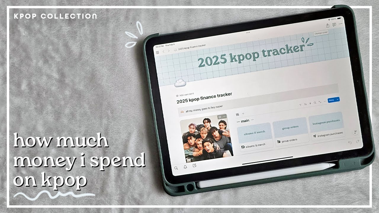 How Much Money I Spend on Kpop 💸 | Hobby Budget Tracker
