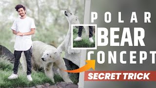 Polar Bear Concept Tutorial in Mobile | Animal lover Concept | Tap2Edit screenshot 5
