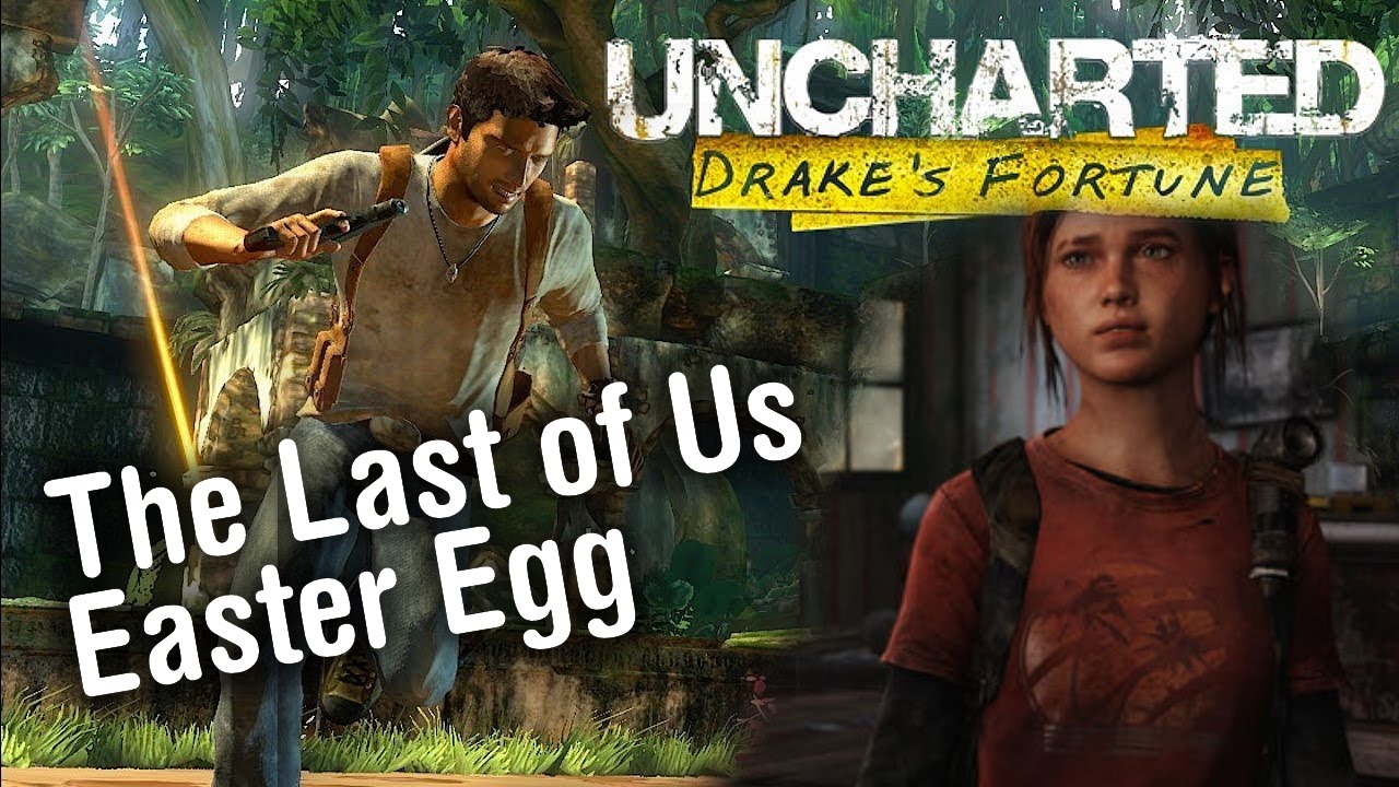 The Last of Us Easter Egg in Uncharted 1 Remastered YouTube