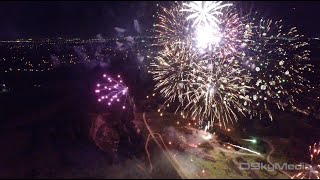Drone Fireworks Accident - Dji Inspire1 4K Footage - Base Explosion - July 4 2015Th