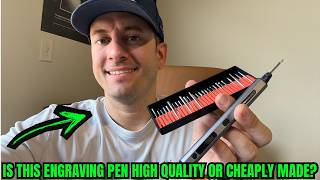 Is This The Best Engraving Pen on Amazon Bead Metal Wood Glass and Plastic DIY Projects