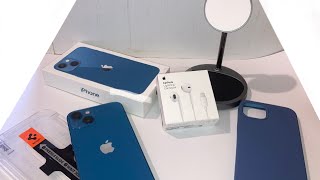 Iphone 13 Blue Unboxing