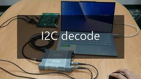 Acute I2C MSO3000 DSO