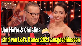 Jan Hofer & Christina sind von Let's Dance 2021 ausgeschlossen: Ich erwarte nicht, dass das passiert