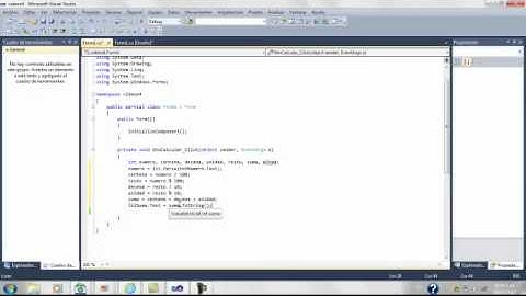 sumar cifras de un número en c#