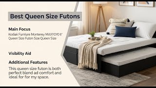 TOP 5 Best Queen Size Futons 2026 | Futon mattress for adults