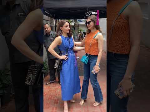 #SohaAliKhan heading to an Asian restaurant for a lunch date