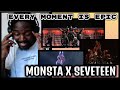 DANCER REACTS TO MONSTA X SEVENTEEN | [MONSTA X & SEVENTEEN & Jooheon-RAP+Collabo Dance] MAMA 2015