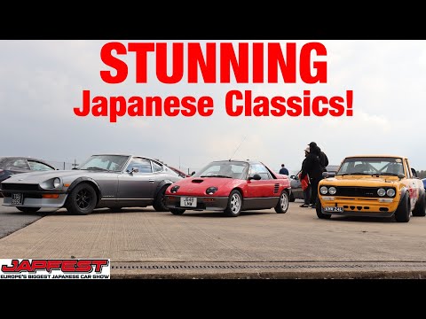 STUNNING Japanese Classic Cars At Japfest 2023!