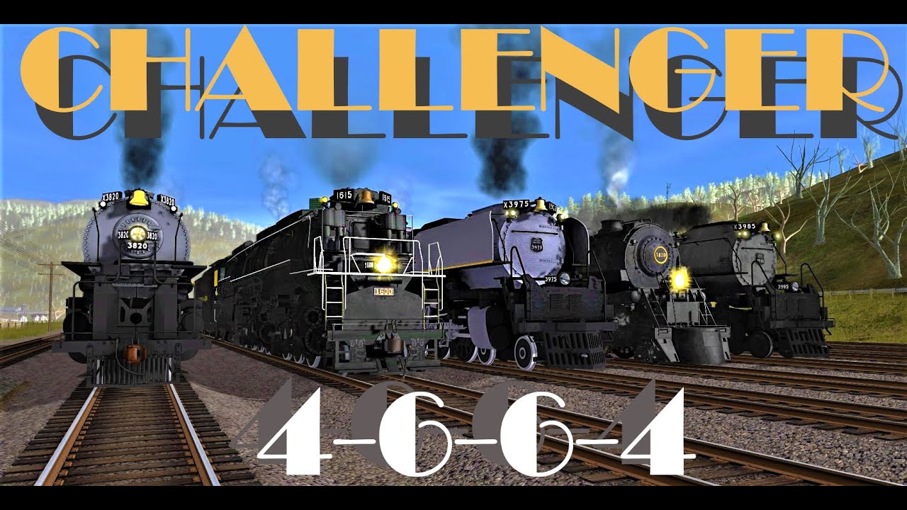 [Trainz Race] Union Pacific Challenger Vs. C&O H-8 