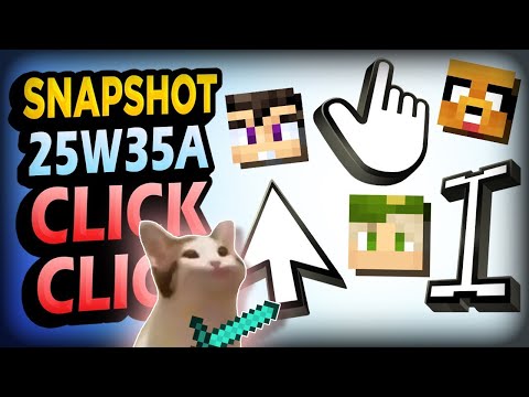 Reacción a Bobicraft ✅ CLICK UPDATE 👉 Snapshot 25w35a Minecraft 1.21.9
