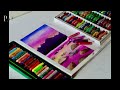 Oil Pastel Landscape Drawing | Nature Mountain Drawing Tutorial, Crayon Scenery by Pooja, PicturaArt