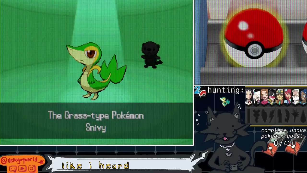 why i started shiny hunting snivy in pokemon black2