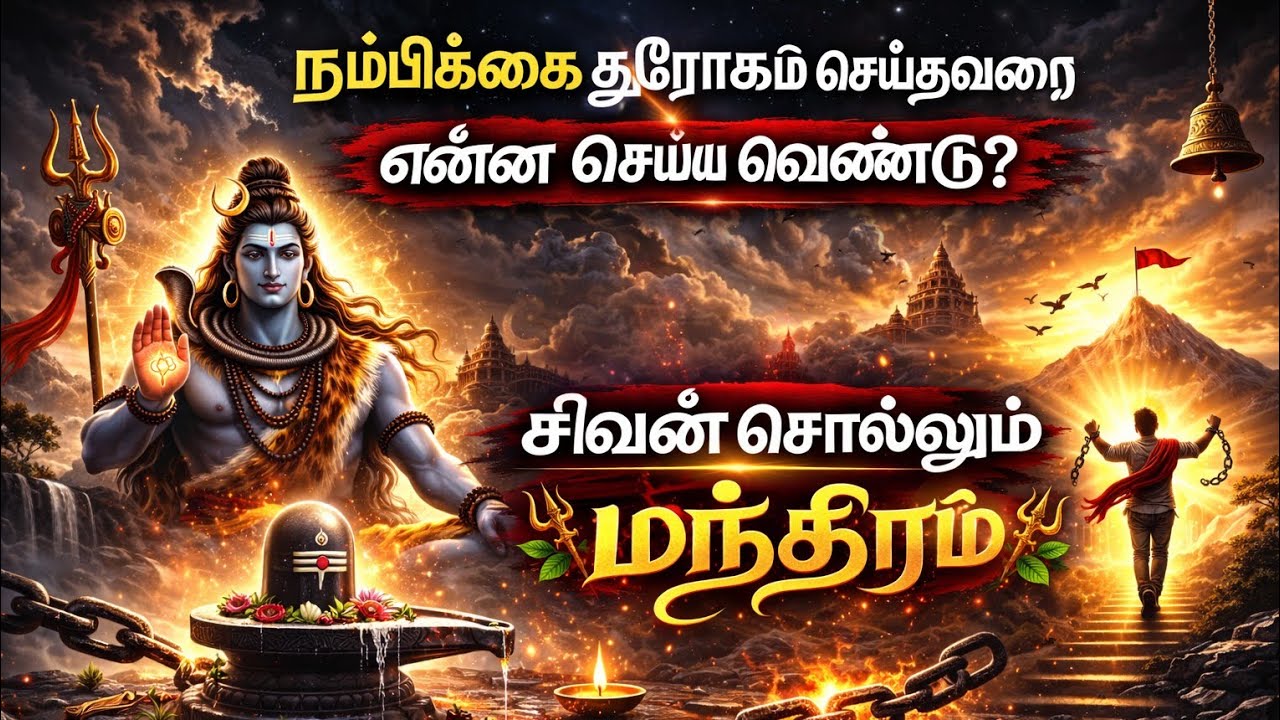 நம்பிக்கை துரோகம் செய்தவரை என்ன செய்ய வேண்டும் | சிவன் சொல்லும் மந்திரம் 