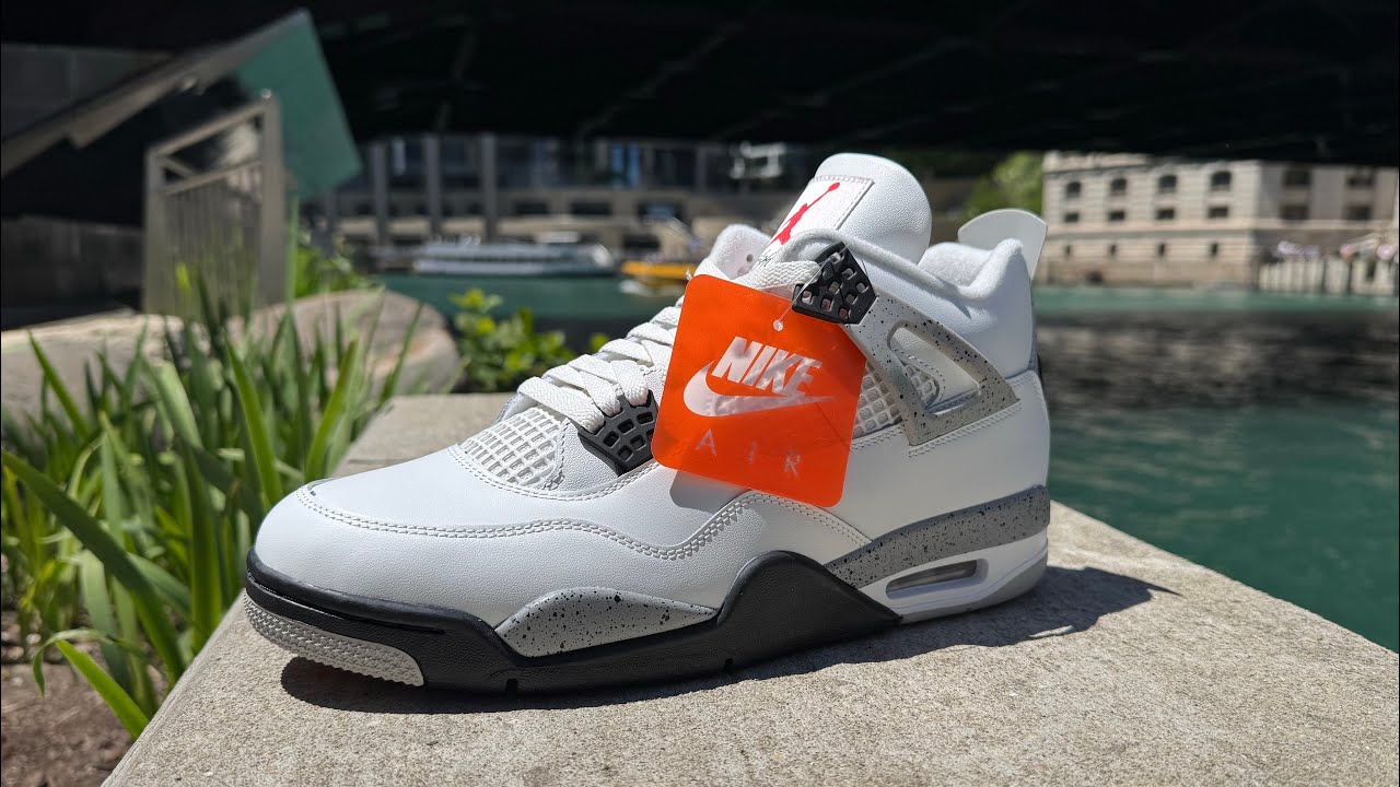I'VE NEVER FELT SO TORN | 2025 Jordan 4 White Cement Review - YouTube