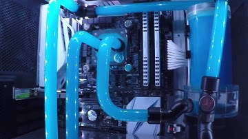 NZXT S340 Elite Custom water cooling Loop with PrimoChill Vue Coolant