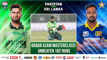 CENTURY! Babar Azam Shines With a Brilliant 102! | PAK vs SL ODI series 2025 | 2nd ODI | PCB | M2S1U