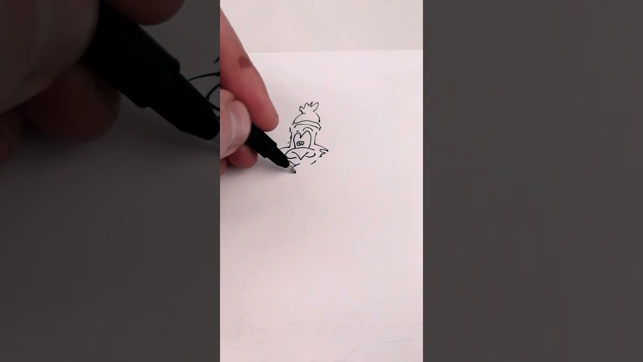 Draw Crazy Chicken Character in Seconds 