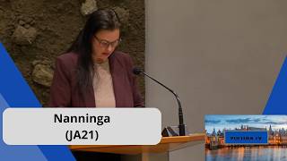 Nanninga (JA21): "Pro-palestina knokploegen worden ONTZIEN door LINKSE en LAFFE bestuurders!"