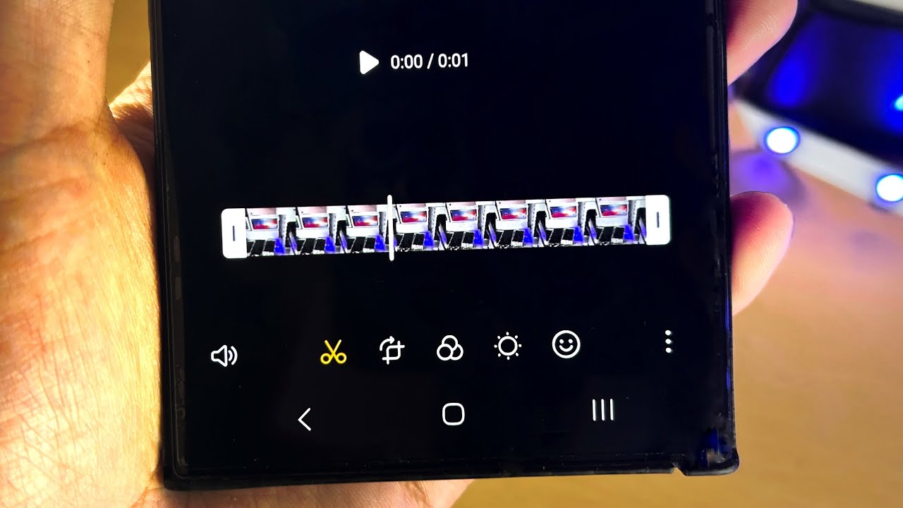 Как редактировать видео на Samsung Galaxy S23 Ultra!
