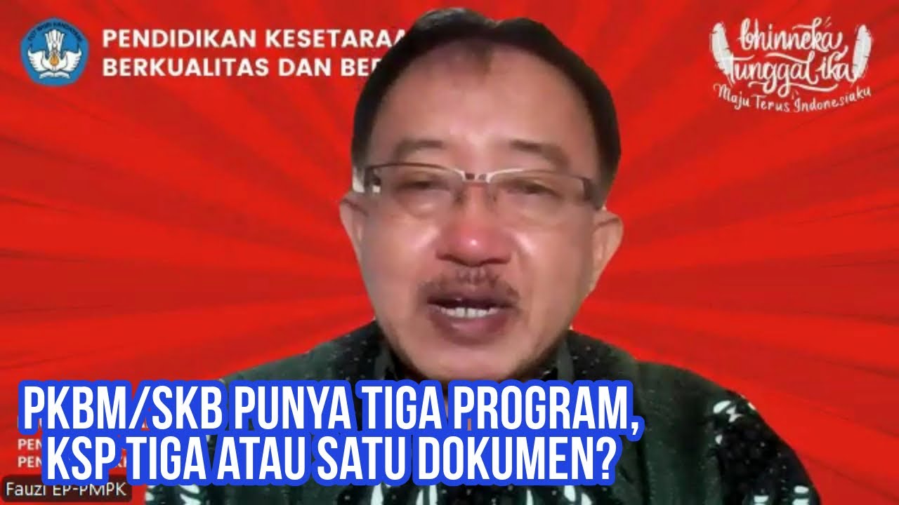 PKBM/SKB Punya Tiga Program, KSP Tiga atau Satu Dokumen?