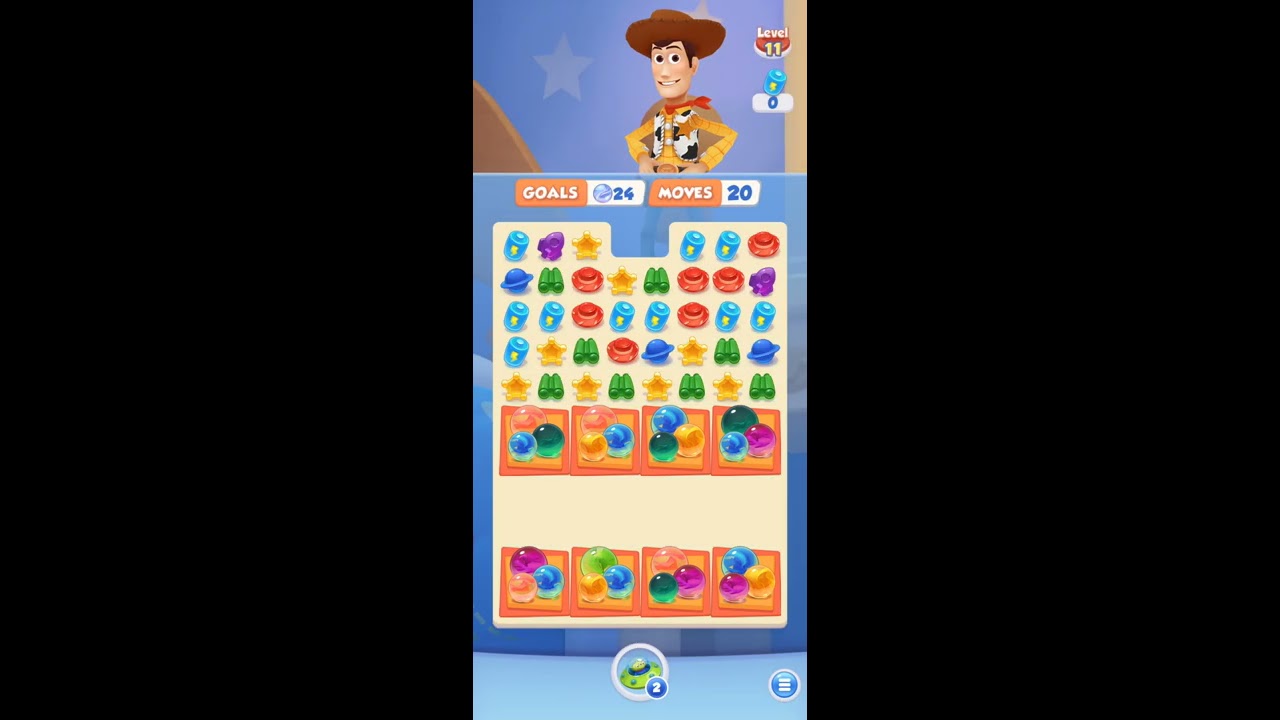 Toy Story Drop ( level 11) Gameplay Walkthrough